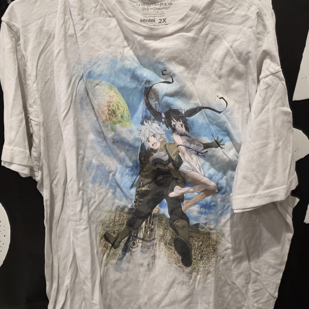 Is It Wrong To Pick Up A Girl In A Dungeon Anime T Shirt
